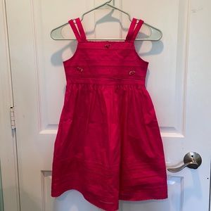 Girls’ pink dress
